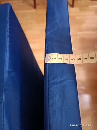 Colchoneta azul para parque infantil 1m de Asalvo