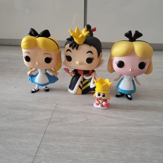 Lote Funko Pop Alicia en el País de las Maravillas