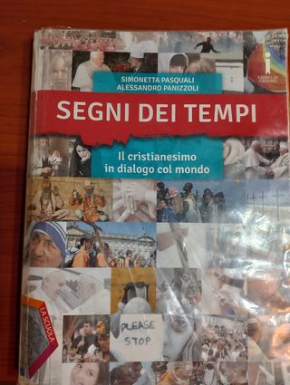 "SEGNI DEL TEMPO"libro Usato di religione delliceo