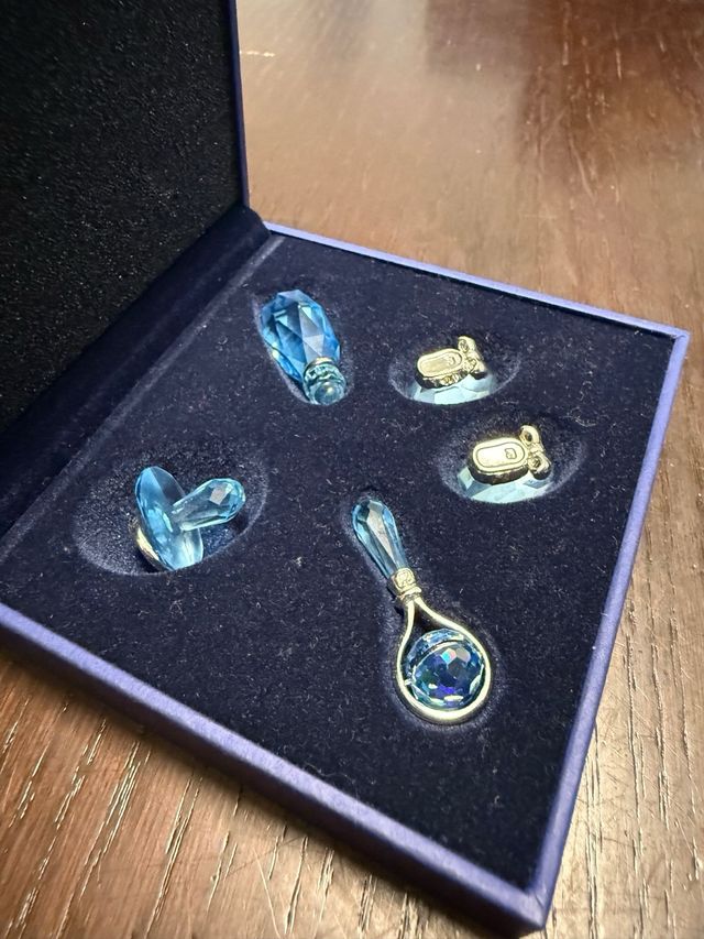 Juego Bebé Aguamarina Swarovski