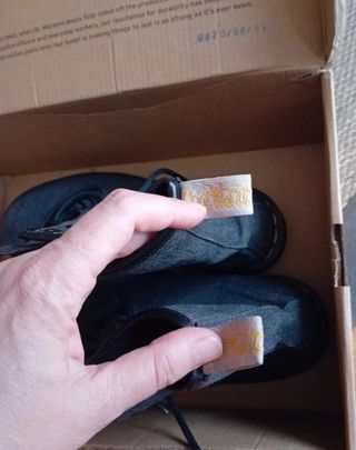 Botas Dr. Martens Veganas Grises
