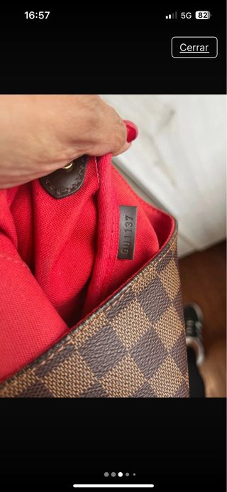 Bolso Louis Vuitton Damier Ebène