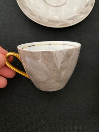 7 Juegos de tazas con platos