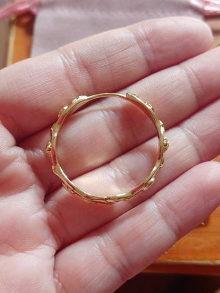 Pendientes aro con circonitas dorados plata