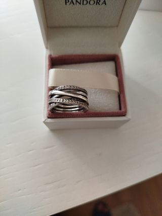 Anillo Pandora plata