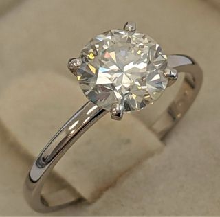 Anillo Diamante 1.51ct Oro Blanco 14k