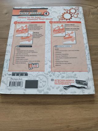Libro Inglés Workbook - Burlington Books – 4º ESO