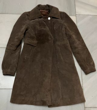 Chaqueta ante 3/4 marrón