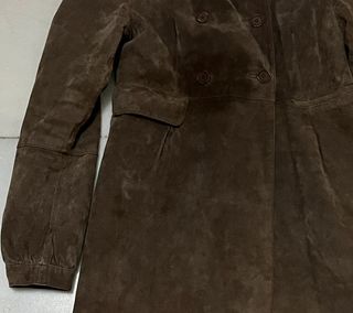 Chaqueta ante 3/4 marrón