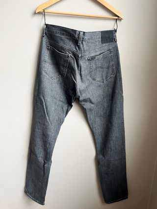 Pantalones vaqueros Lee grises talla 32