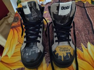 Botines Dogo Night Lovers Beige/Negro