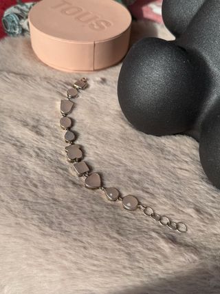 Pulsera Tous Ónix Rosa Plata