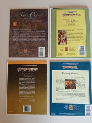 AD&D Dragonlance Accessory TSR Inc. Inglese