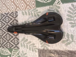 Sillín Selle San Marco Monza Negro/Naranja