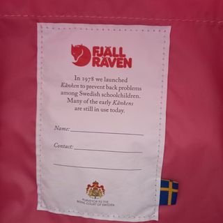 Mochila Fjällräven Kånken Mini Rosa (Original)