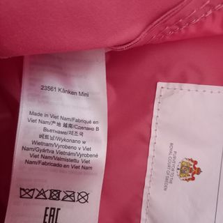 Mochila Fjällräven Kånken Mini Rosa (Original)
