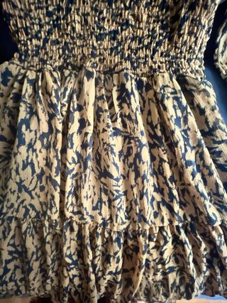 Vestido Zara estampado