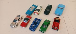 Lote 9 coches escala 1/43