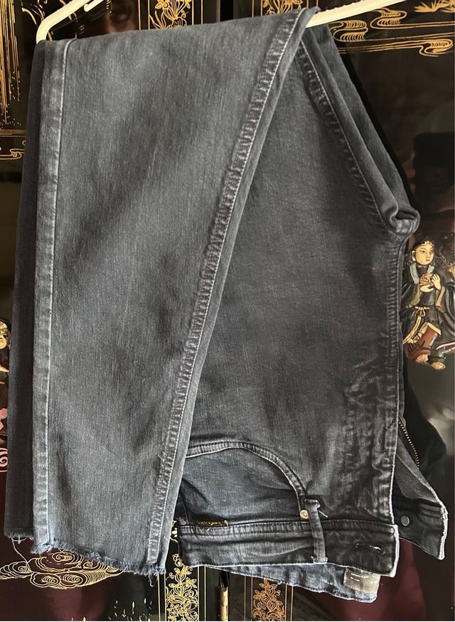 Zara Jeans Slim Fit Hombre Azul