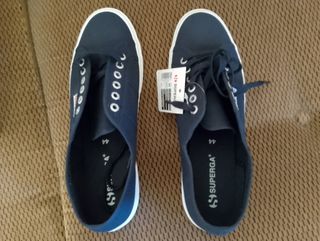 Superga Blu Navy Taglia 44