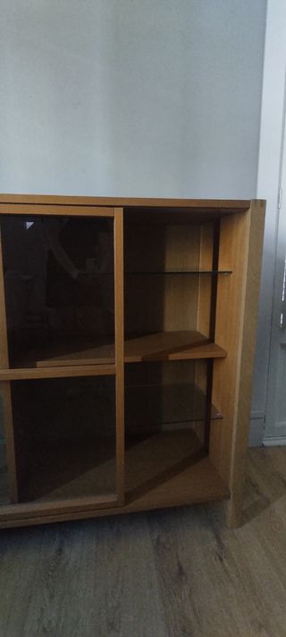 Solo hoy!!! Rebaja!  Mueble aparador de madera y c