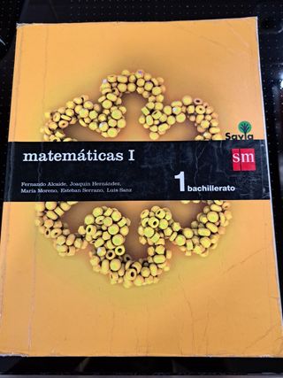 Matemáticas I. SM 1° bachillerato 