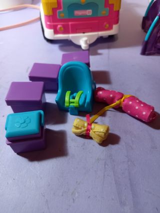 Pinypon Auto Campeggio Rosa