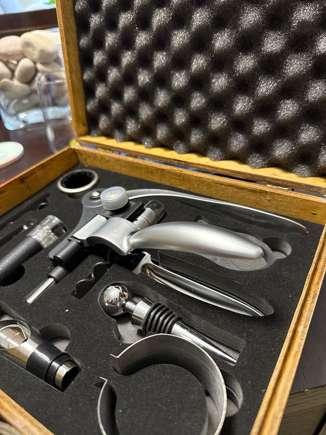 Maletín de vino completo