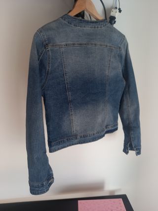 Cazadora vaquera azul