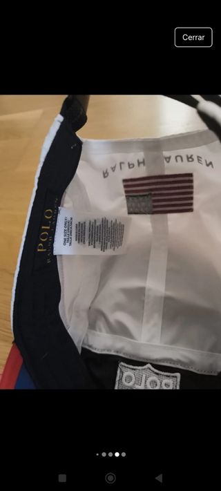 Gorra Polo Ralph Lauren Flag Shield