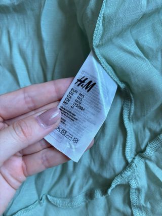 Top H&M verde verano