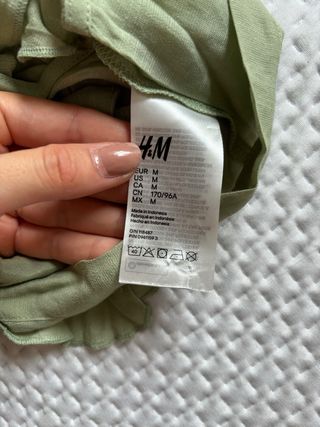 Top H&M verde verano