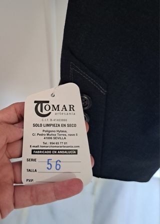 Conjunto traje doma vaquera 