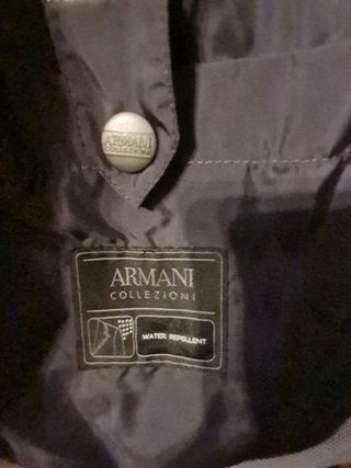 Giacca Antipioggia Armani Blu
