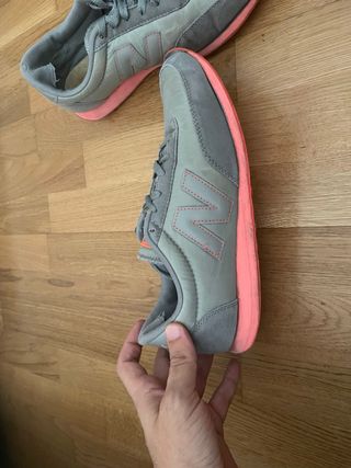 New Balance 410 Zapatillas Gris/Rosa