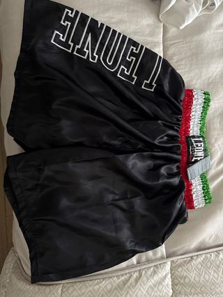 Pantalón boxeo Leone negro