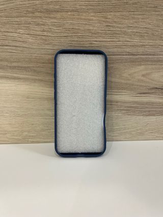 Funda Silicona iPhone 16 Pro Azul