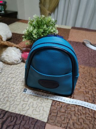Mini mochila azul