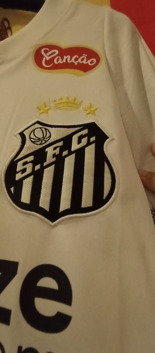 Camiseta Fútbol Santos Umbro Blanca