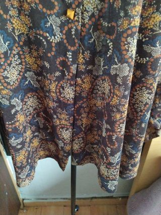Blusa de poliéster estampada