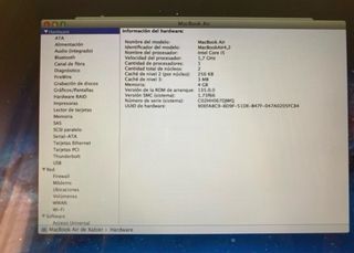 MacBook Air 2011 Plata