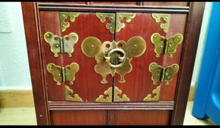 Cajonera Botiquín Asiático Antiguo