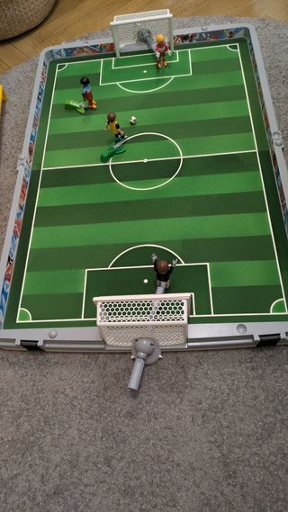 Futbolín Playmobil
