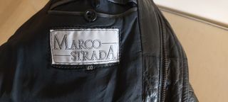 Cazadora de piel para hombre