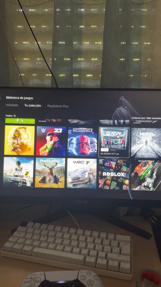 Playstation 5 con 2 mando juegos y con la garantía