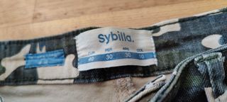 Shorts Vaqueros Camuflados Sybilla Talla 40