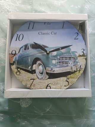 Reloj de Pared Classic Car