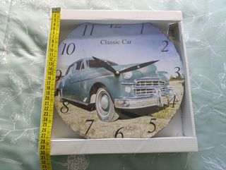 Reloj de Pared Classic Car