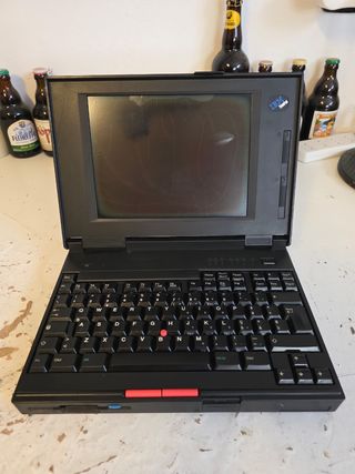 IBM ThinkPad 340 Portatile Vintage cpu 386