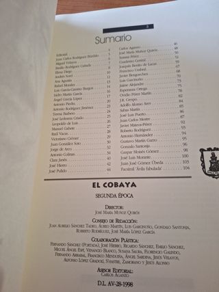 El cobaya. Revista cultural 2003